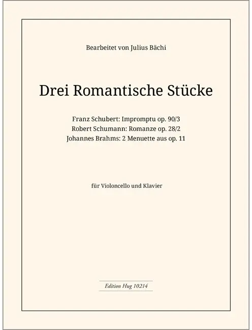 3 Romantische Stücke